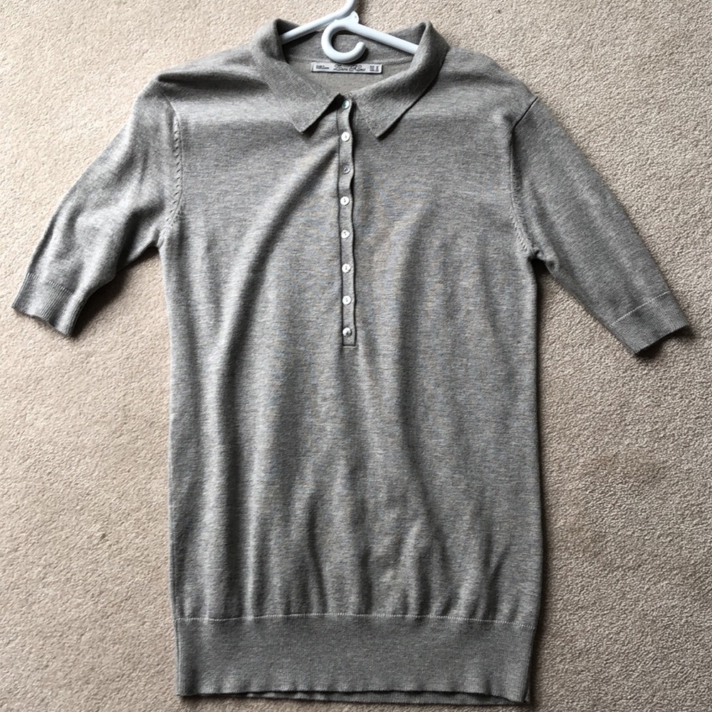 Zara knit polo